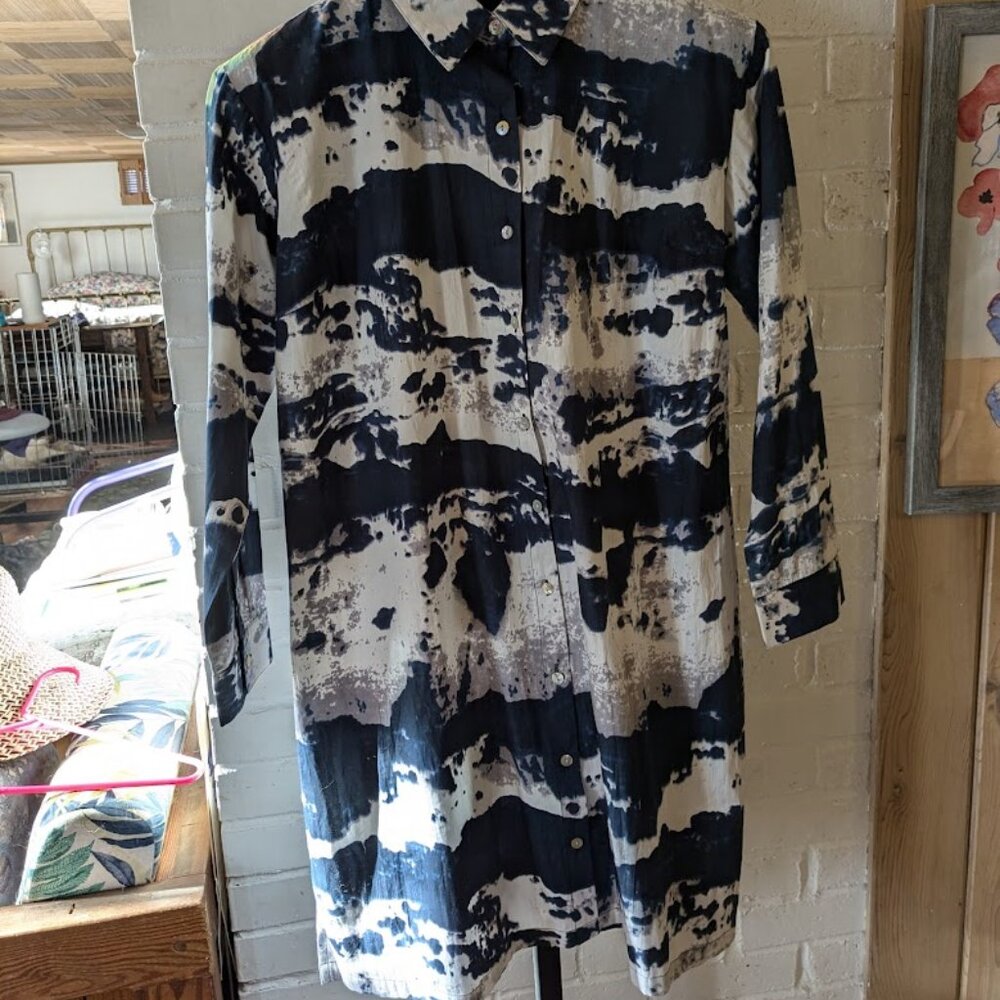 KikiSol button down Tunic dress Size XL New with tags